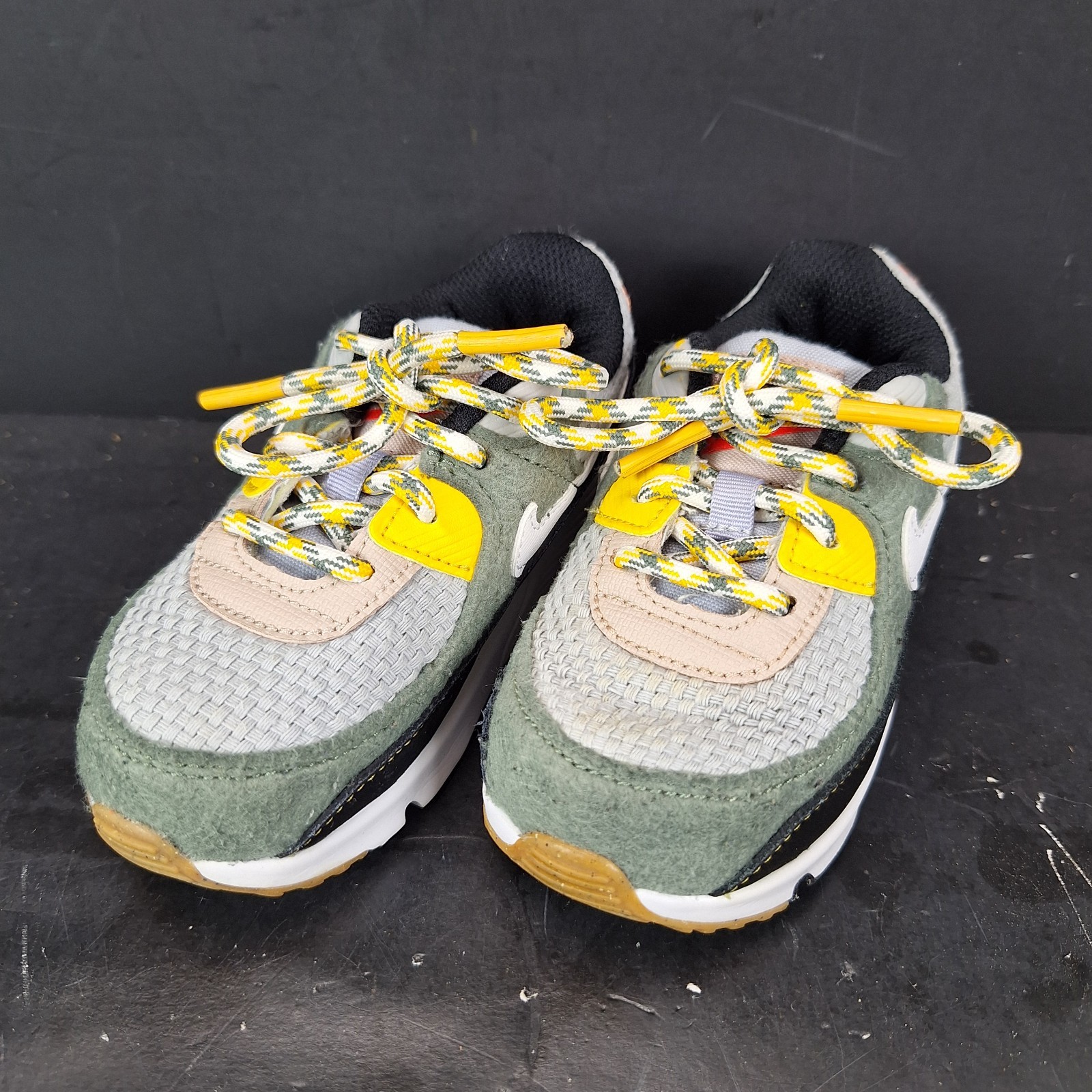 Nike Air Max 90 TD 'Swoosh Compass' Shoes Kids Toddler Size 7C DC2531-300