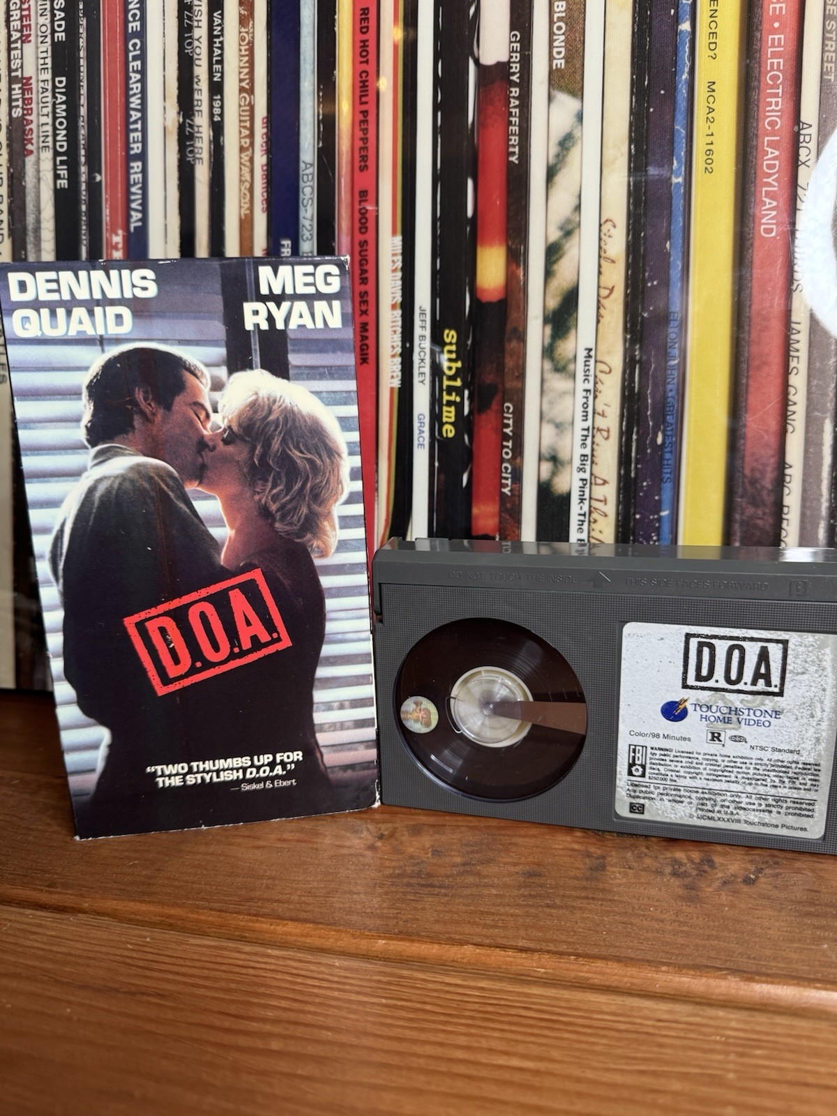 D.O.A. Betamax 1988 Touchstone Home Video First Release Beta Dennis Quaid EUC