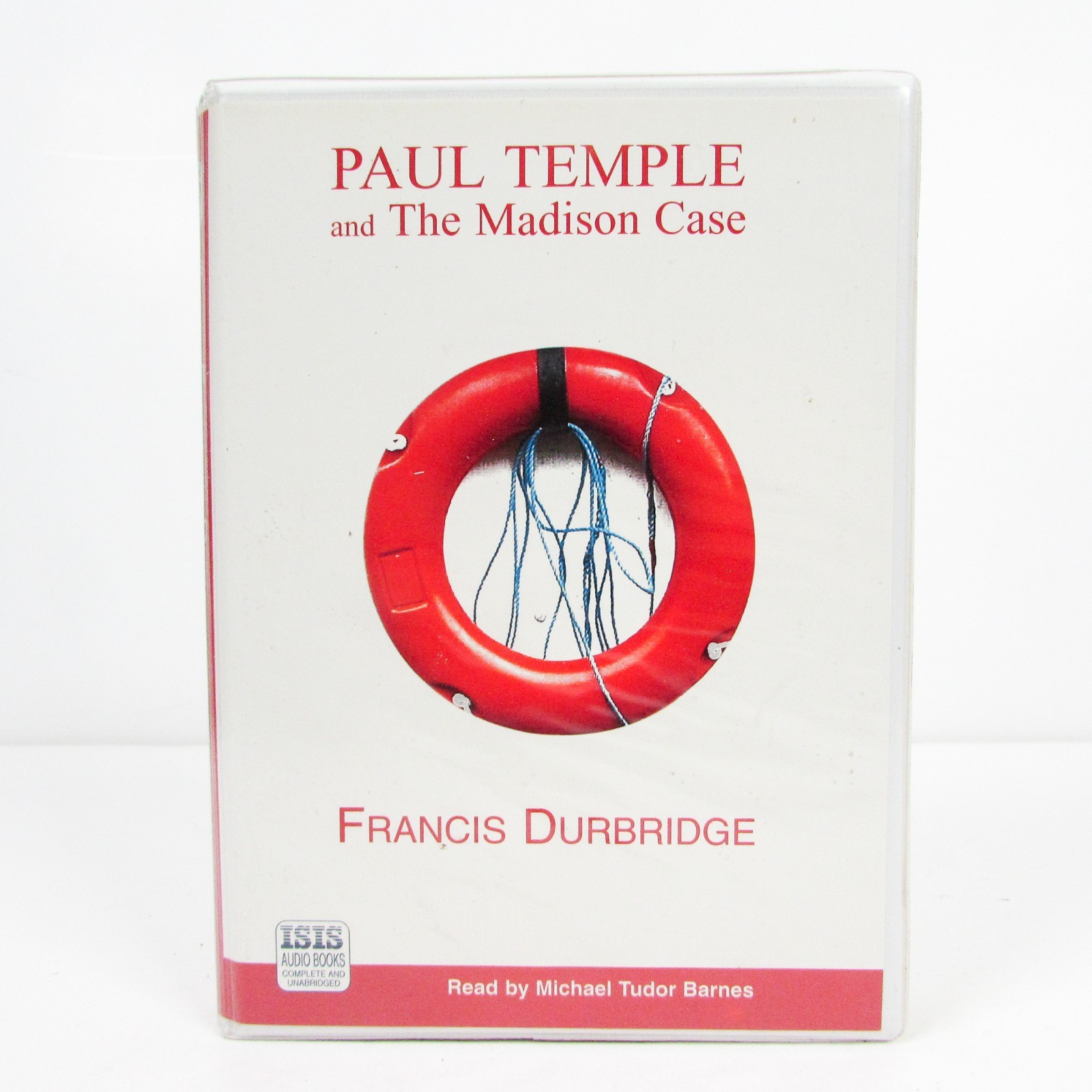 Paul Temple The Madison Case Cassette Tapes Audio-book Unabridged Michael Barnes