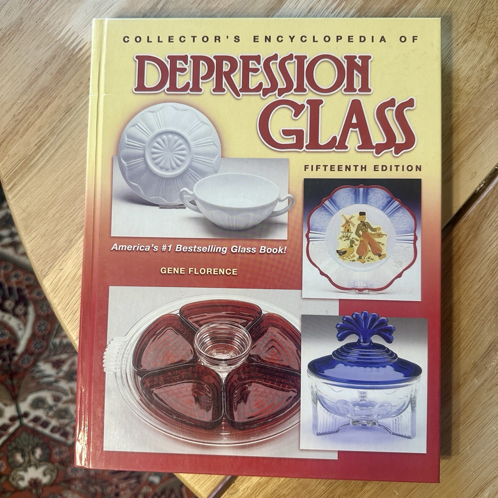 Collector's Encyclopedia of Depression Glass Gene Florence Hardcover Guide Book