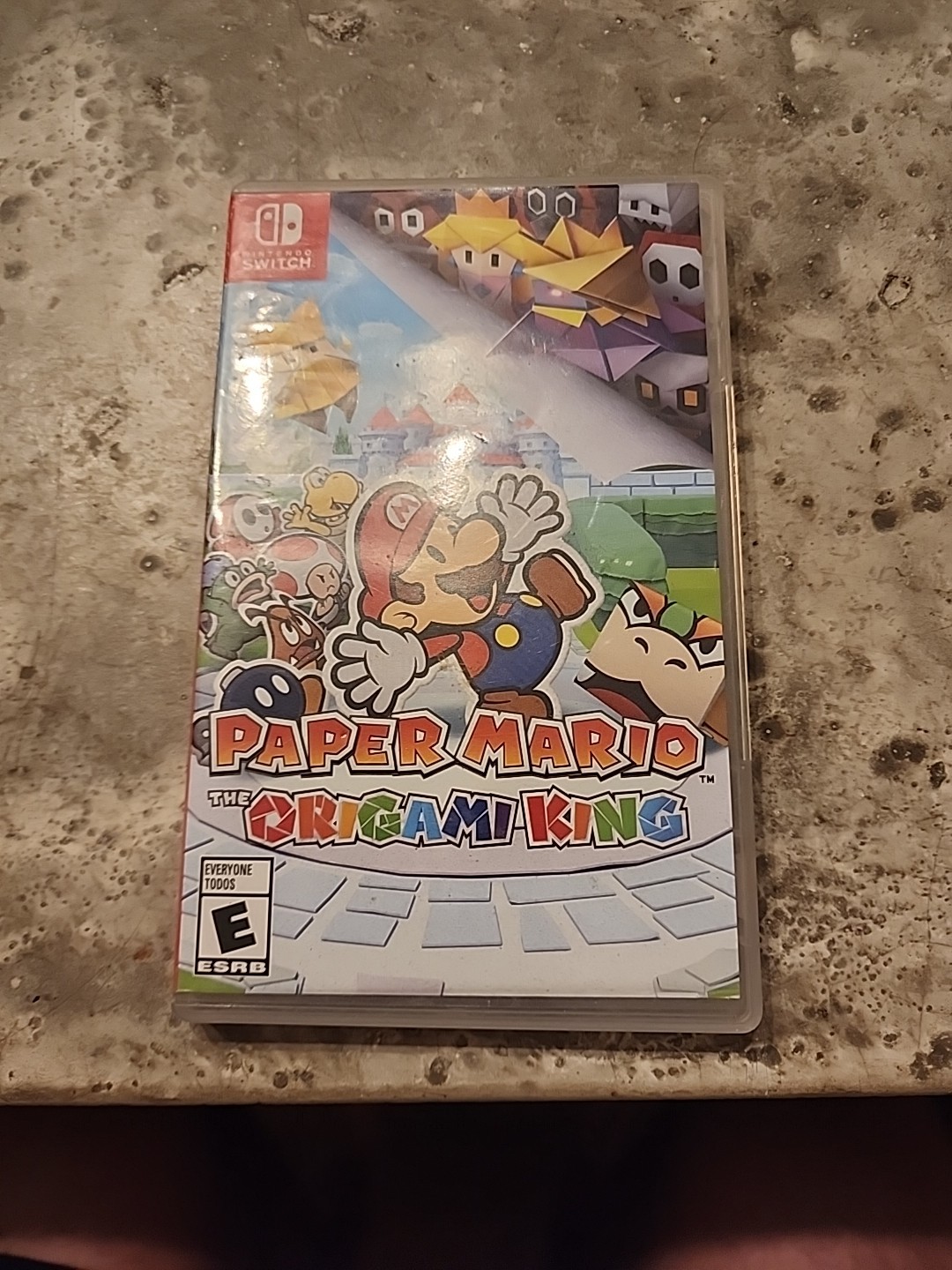 PAPER MARIO: THE ORIGAMI KING (2020) Nintendo Switch - Replacement CASE ONLY