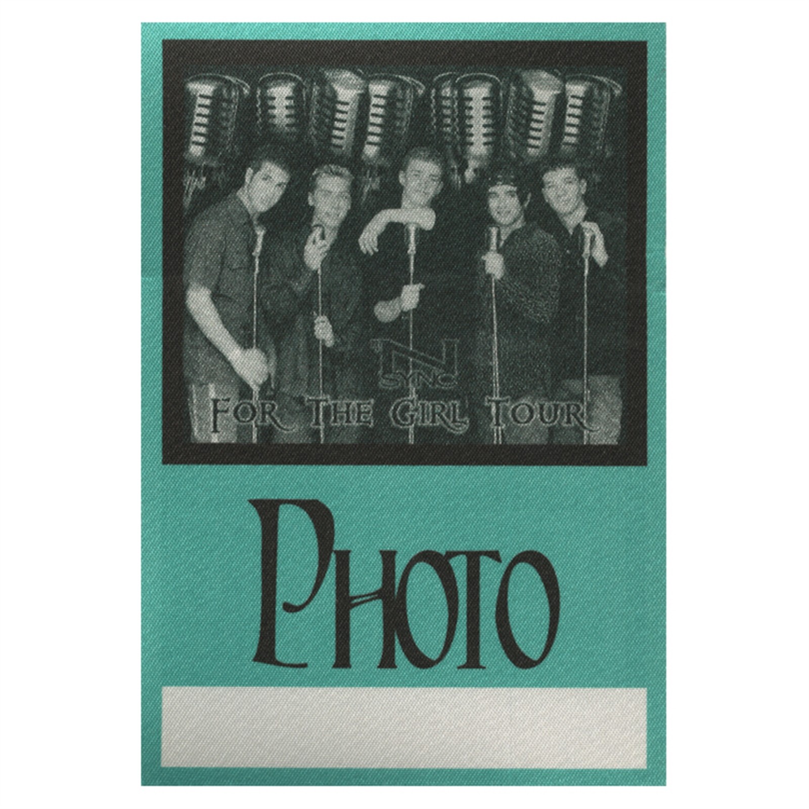 NSYNC 1997 For the Girl Concert Tour Photo Backstage Pass