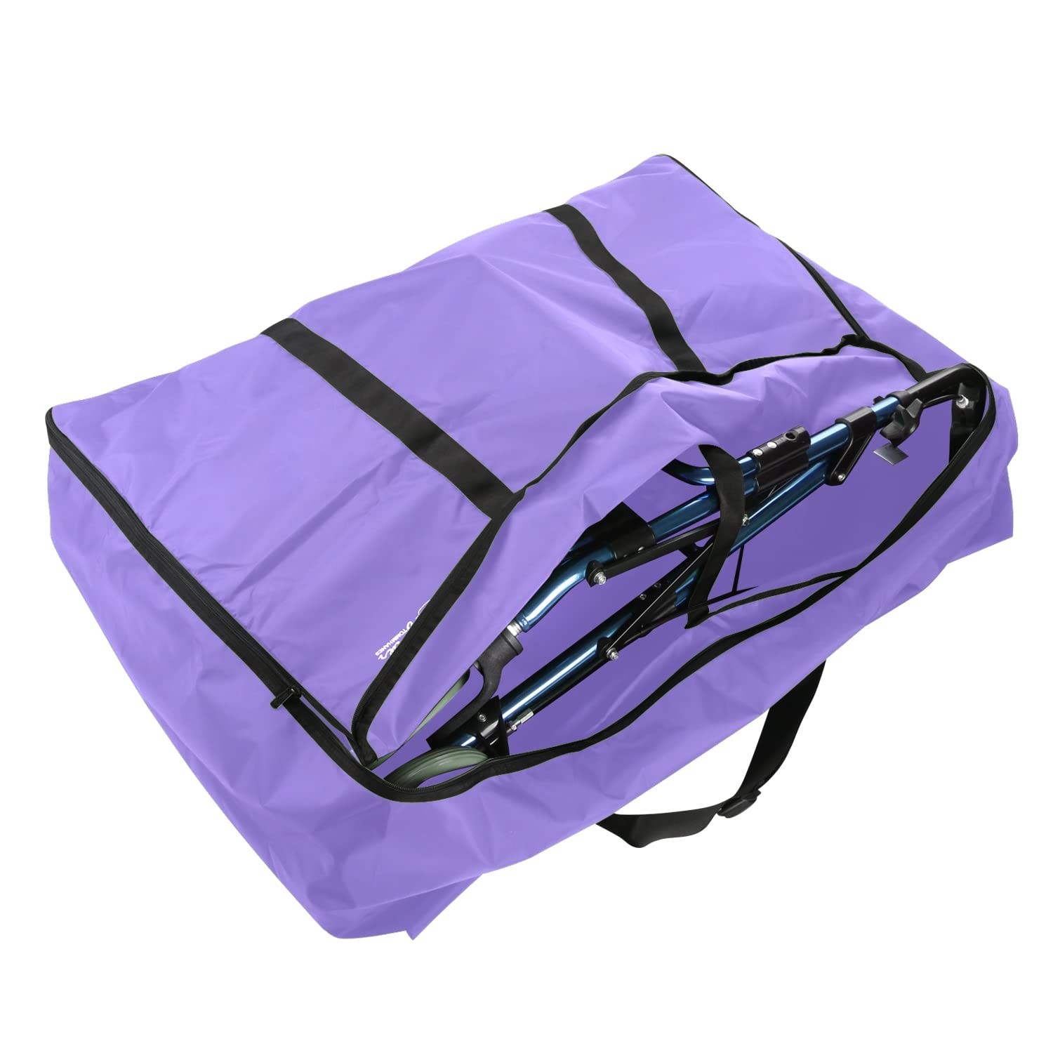 TOMMHANES AMISGUOER Travel Bag for Rollator Walker - Purple, 35.4" W x 27.5" ...