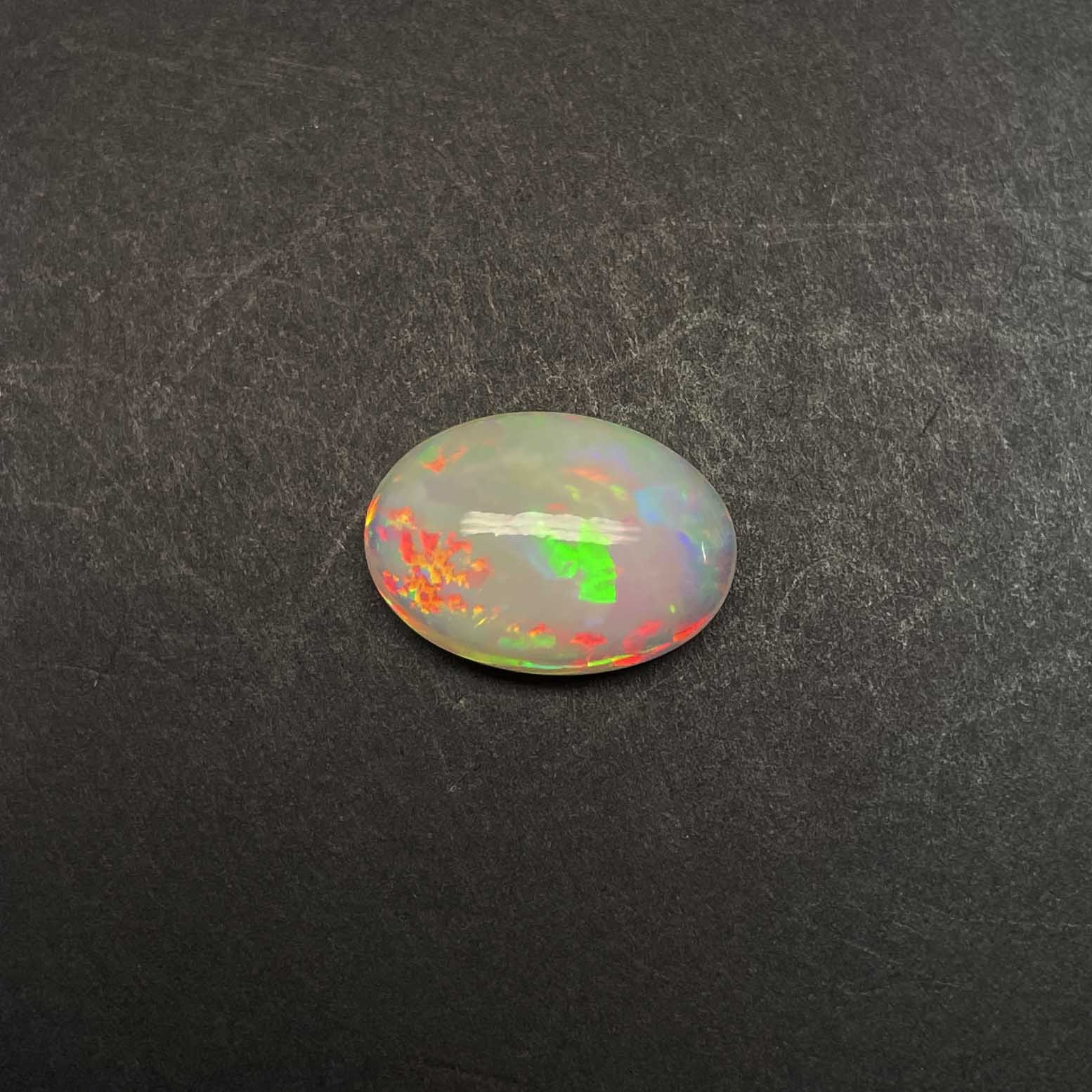 Natural Ethiopian Opal Oval Gemstone Cabochon 15*21 MM 12.8 CT