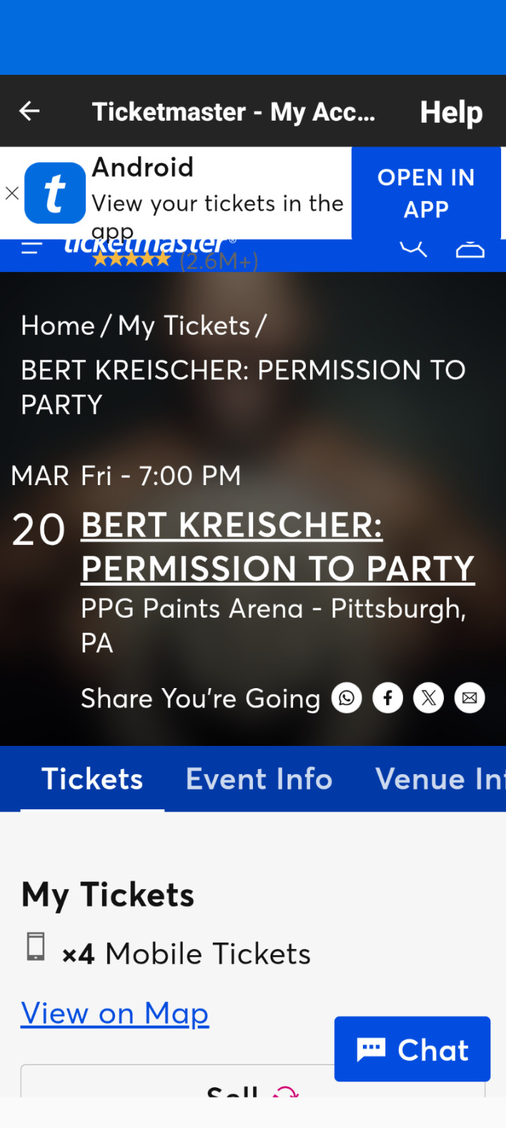 Comedy Tickets Bert Kreischer