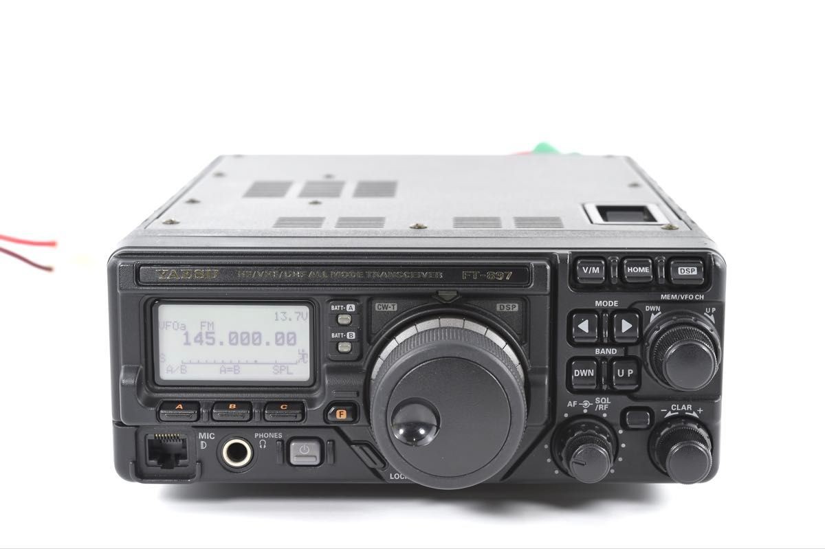 YAESU FT-897 HF/ All Mode Transceiver Tested