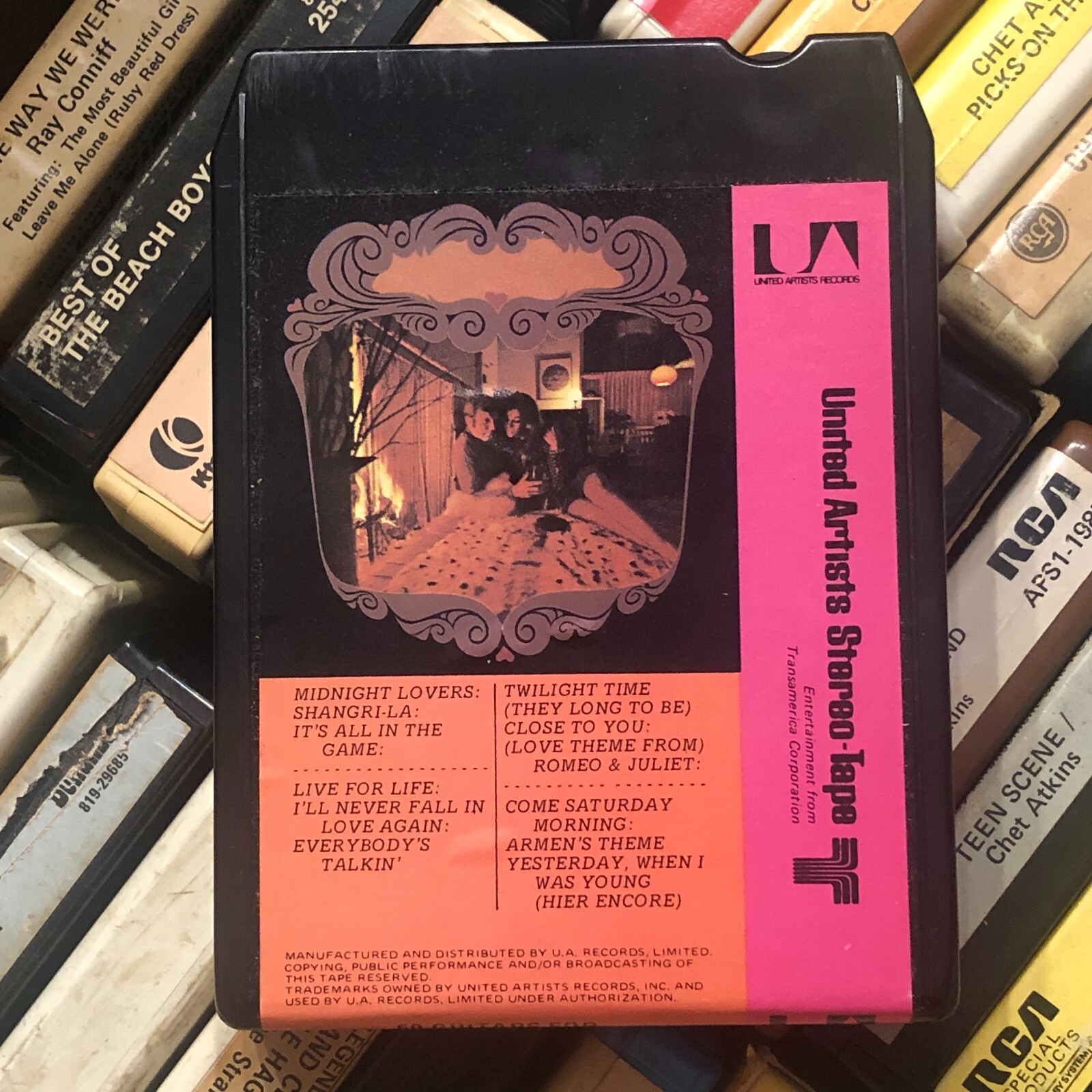 The 50 guitars of Tommy Garrett : for Midnight Lovers , 8 Track Tape