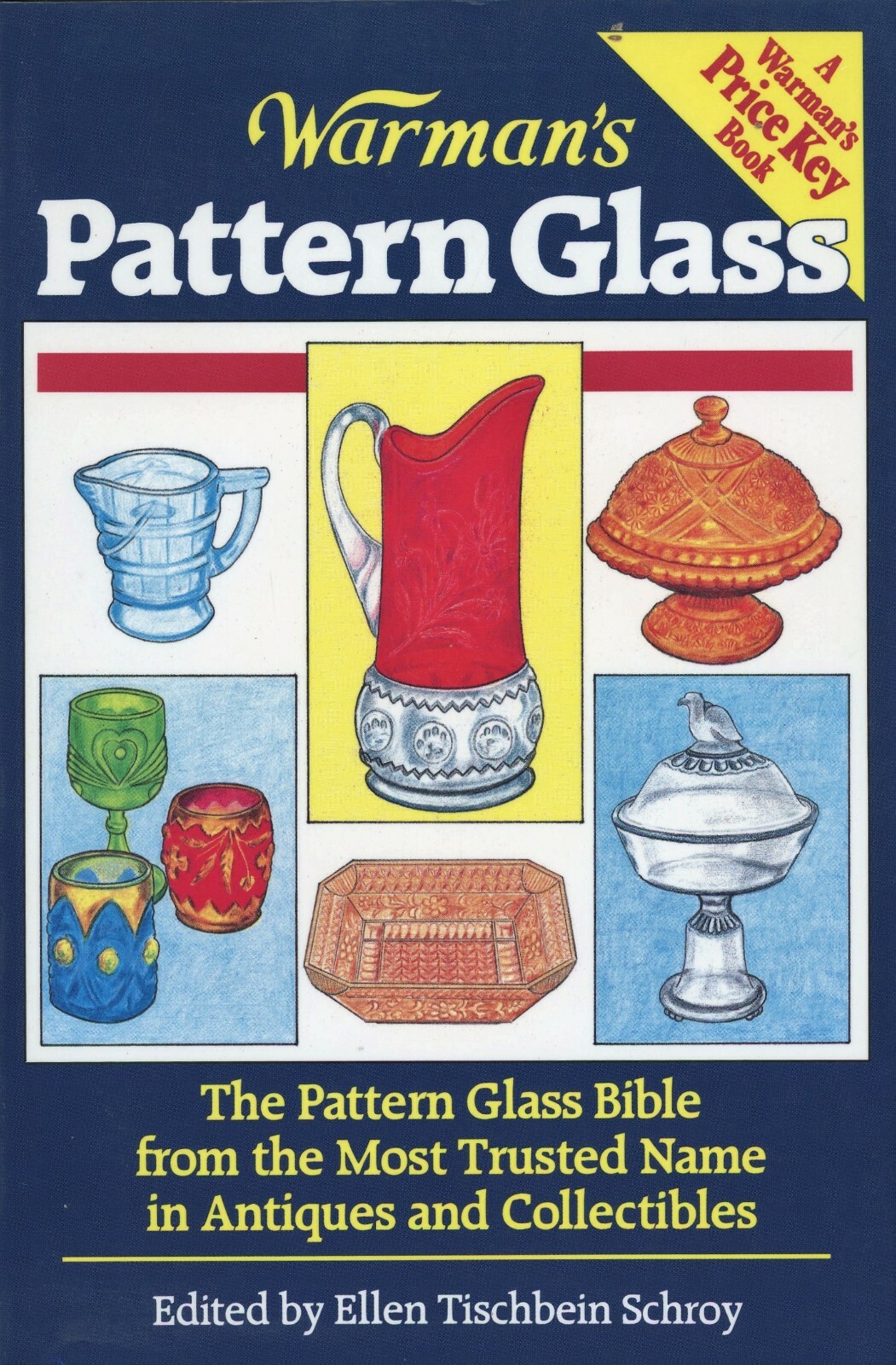 Pattern Glass Identification - Patterns Makers Dates / Illustrated Book + Values