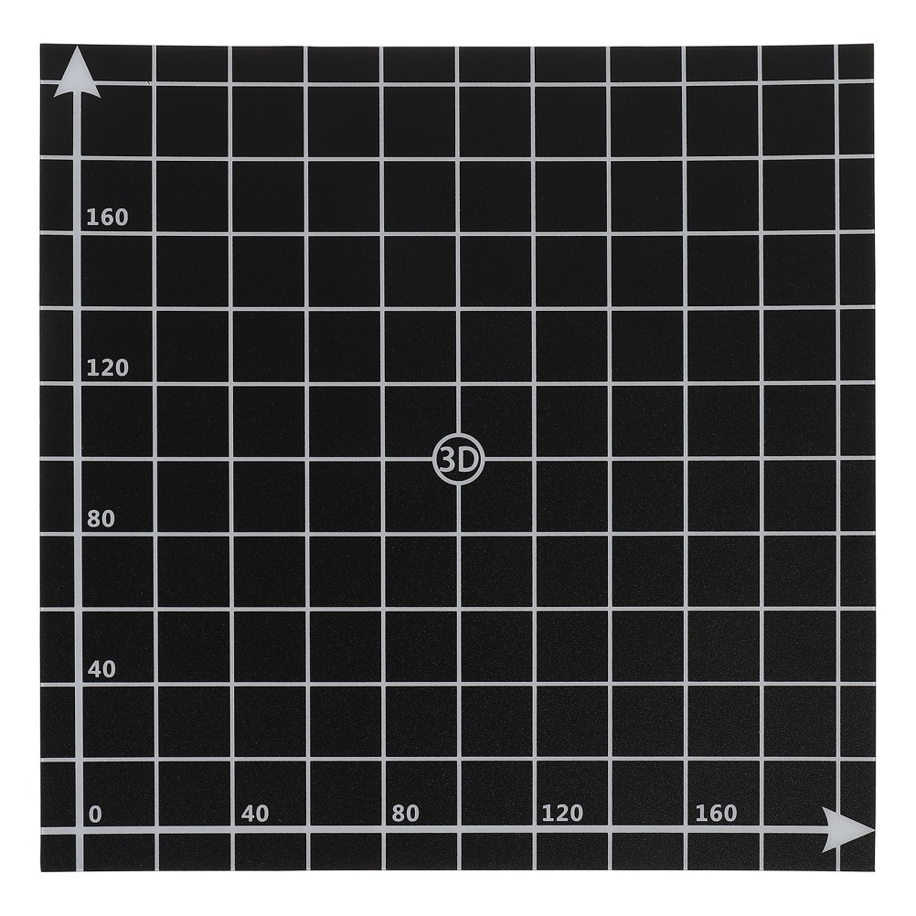  Thermal Stickers Sheets for Printing Hot Bed Plate Coordinate Heating
