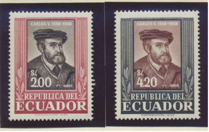 Ecuador Stamps Scott #C338 To C339, Mint Lightly Hinged