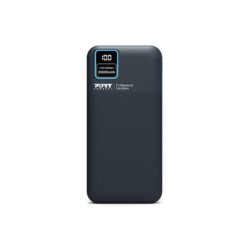 Port Designs 907002 Portable Lithium Polymer (LiPo) Battery 20000mAh Black