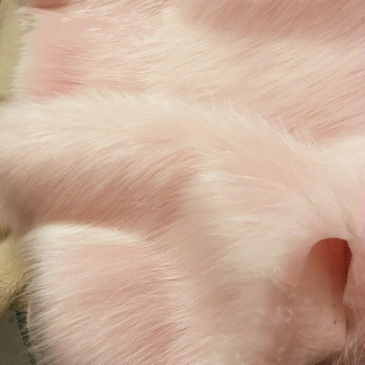 Plush Fabric Long Haired Pile Faux Fur Cloth Jewelry Display Photo Props Furry