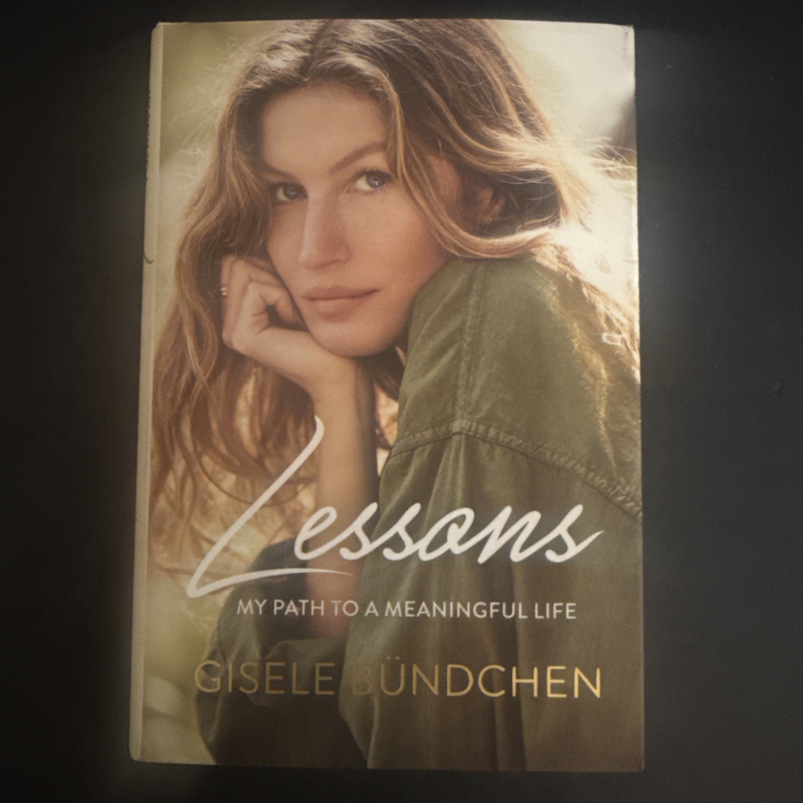 Gisele Bundchen Signed Autographed Book, Lessons: My Path To A Meaningful Life