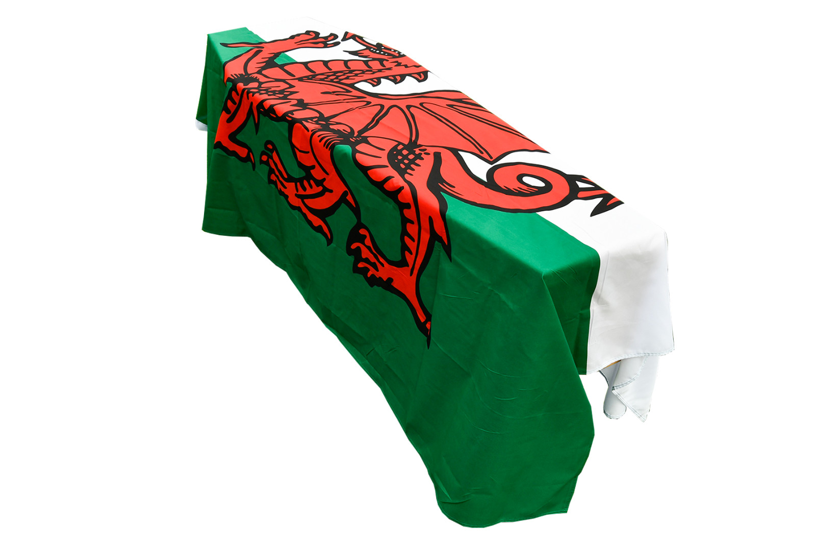Wales Flag Coffin Drape - Quick Dispatch