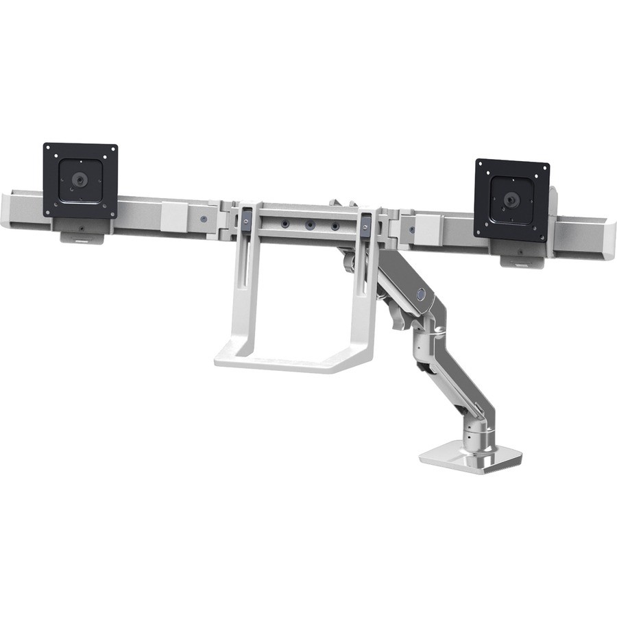 Ergotron HX Desk Dual Monitor Arm for 32" Monitors (Polished Aluminum)