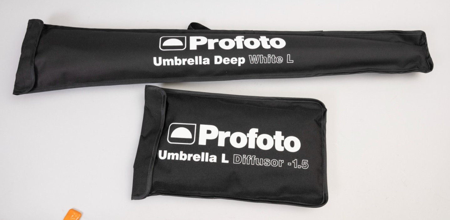Profoto Umbrella Deep White Large and matching Profoto Diffuser, MINT