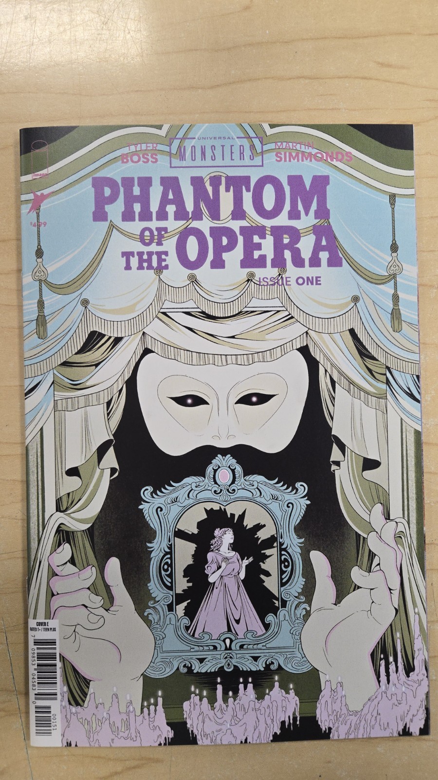 Universal Monsters The Phantom Of The Opera #1 1:50 Valero-O'Connell Image 2025