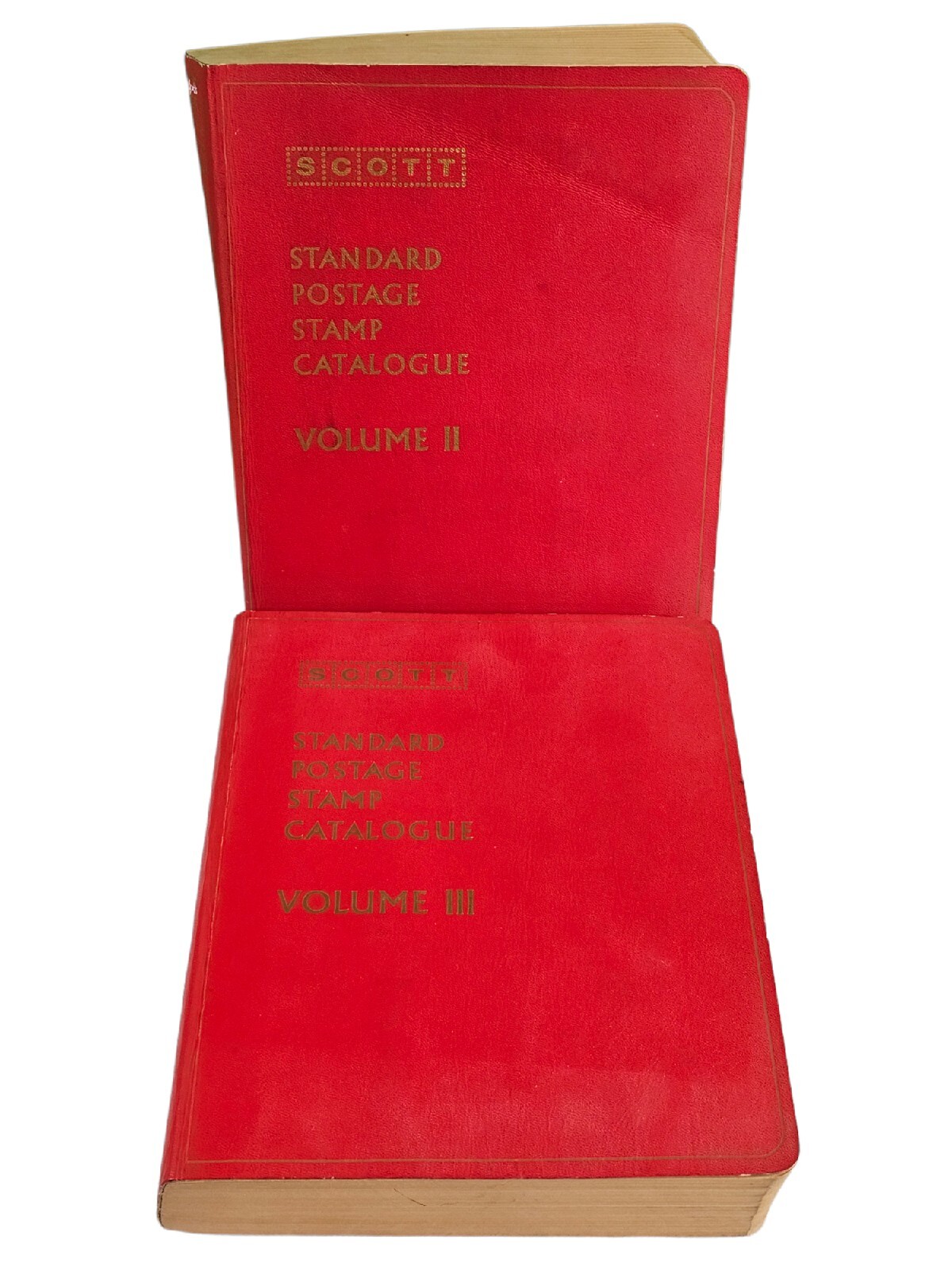 Scott's 1975 Standard Postage Stamp Catalogue vol II & III Illustrated US 1st