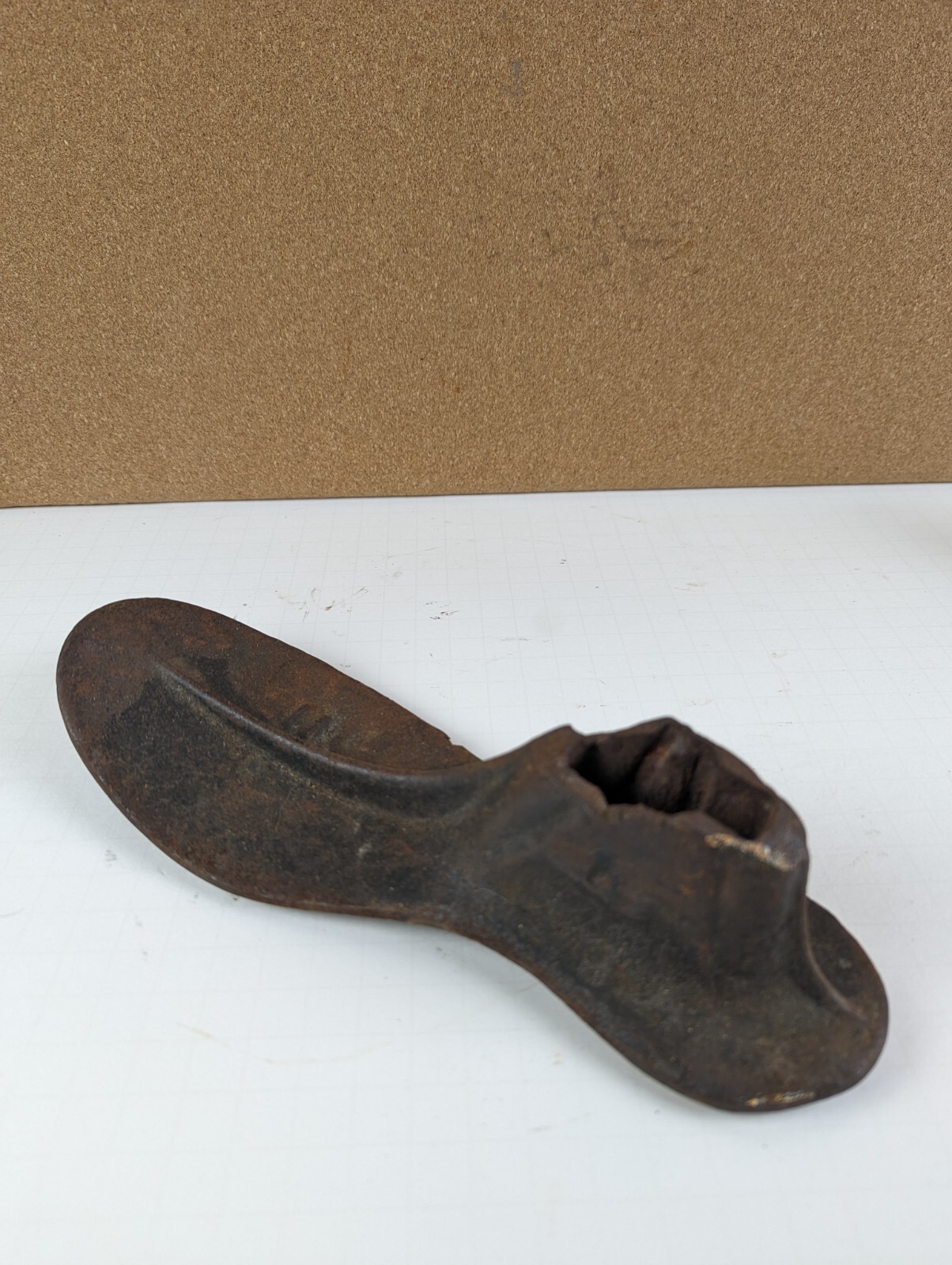 Cobblers Shoe Form Cast Iron Marked 11