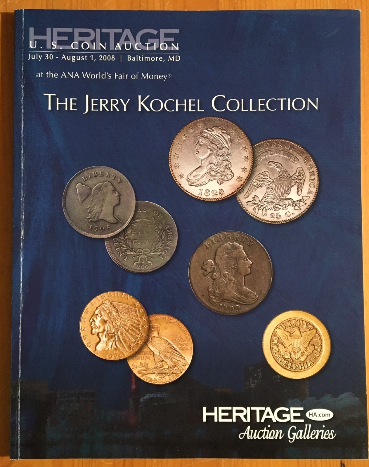 GERALD KOCHEL COLLECTION: HERITAGE JUL/AUG 2008 AUCTION CATALOGUE - *83984029 🌈