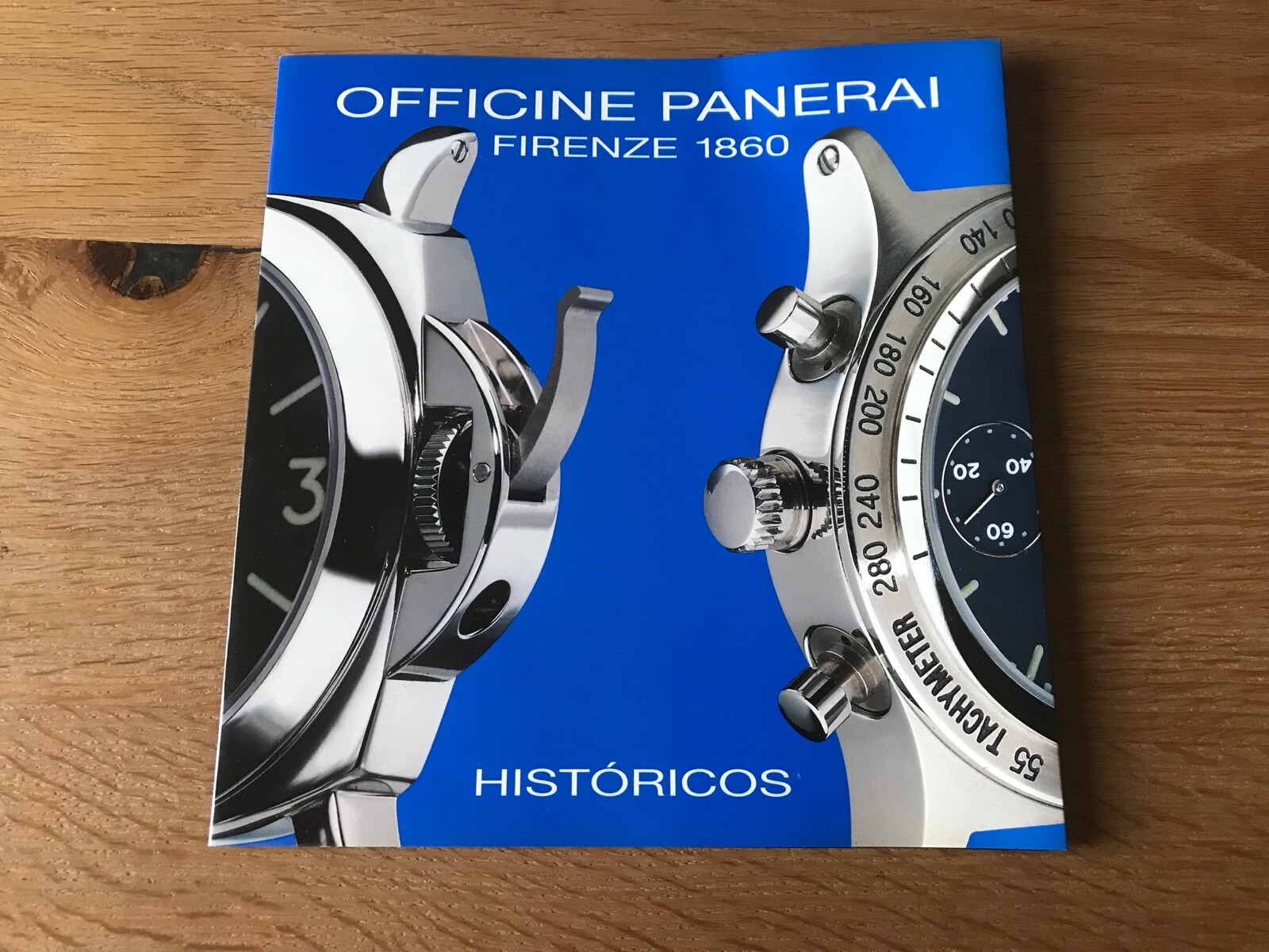 Officine Panerai 1998 Catalogue Booklet - Spanish Historical - Watches
