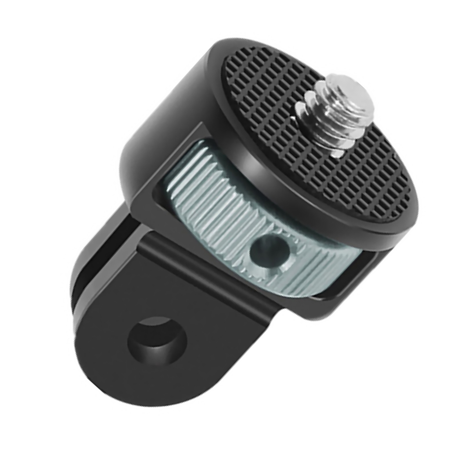 Aluminum Alloy 1/4" Screw Tripod Camera Adapte Holder For Gopro 10/9 Insta360;