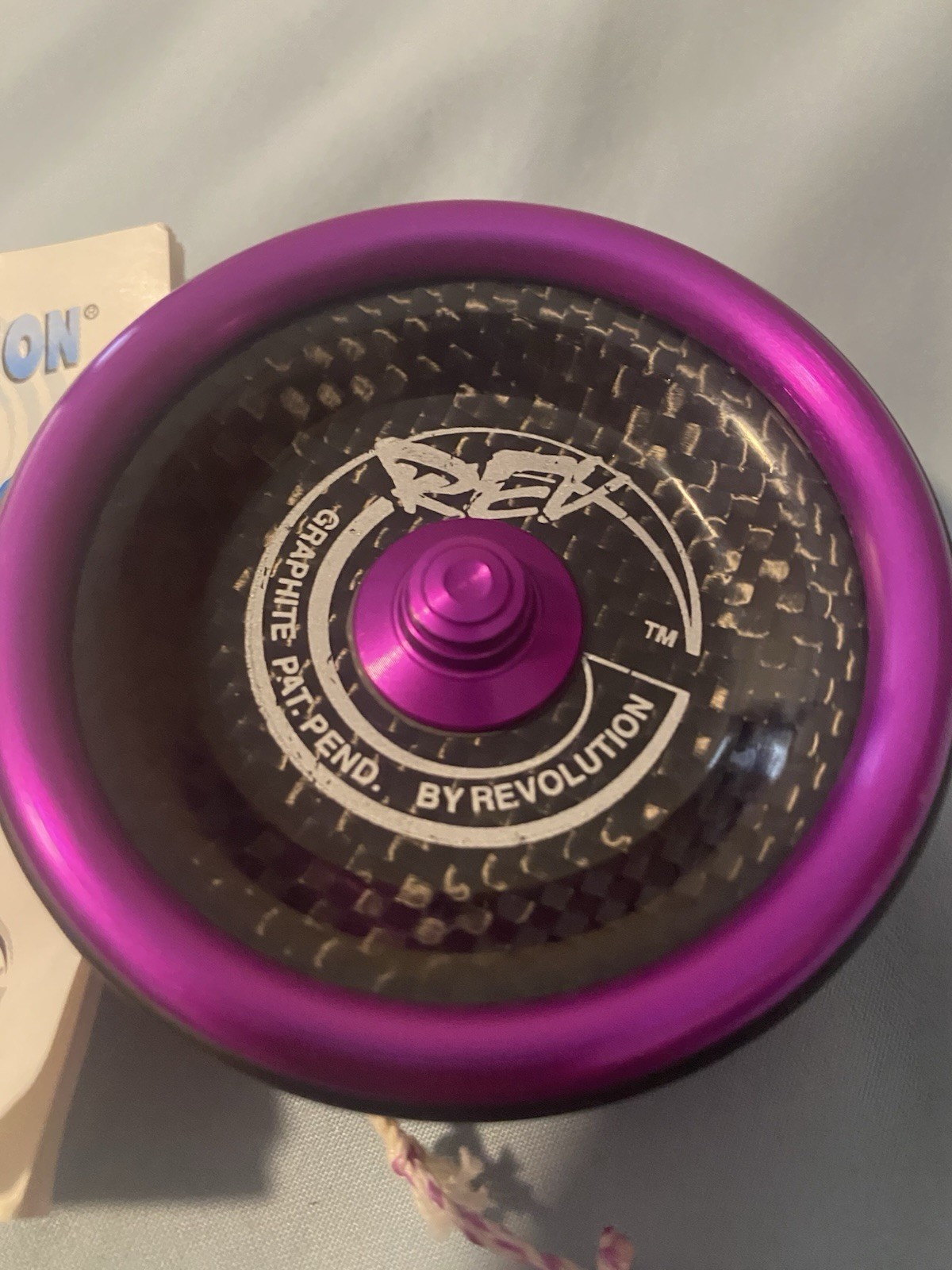 Rev G By Revolution. Aerospace Graphite Yo-yo Ali Rims, Vintage Super Rare