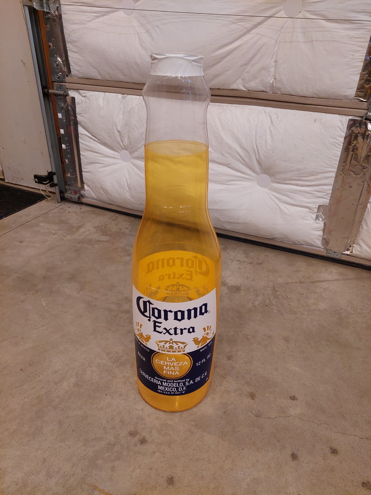 Corona Extra Beer Inflatable Blow Up Beer Bottle