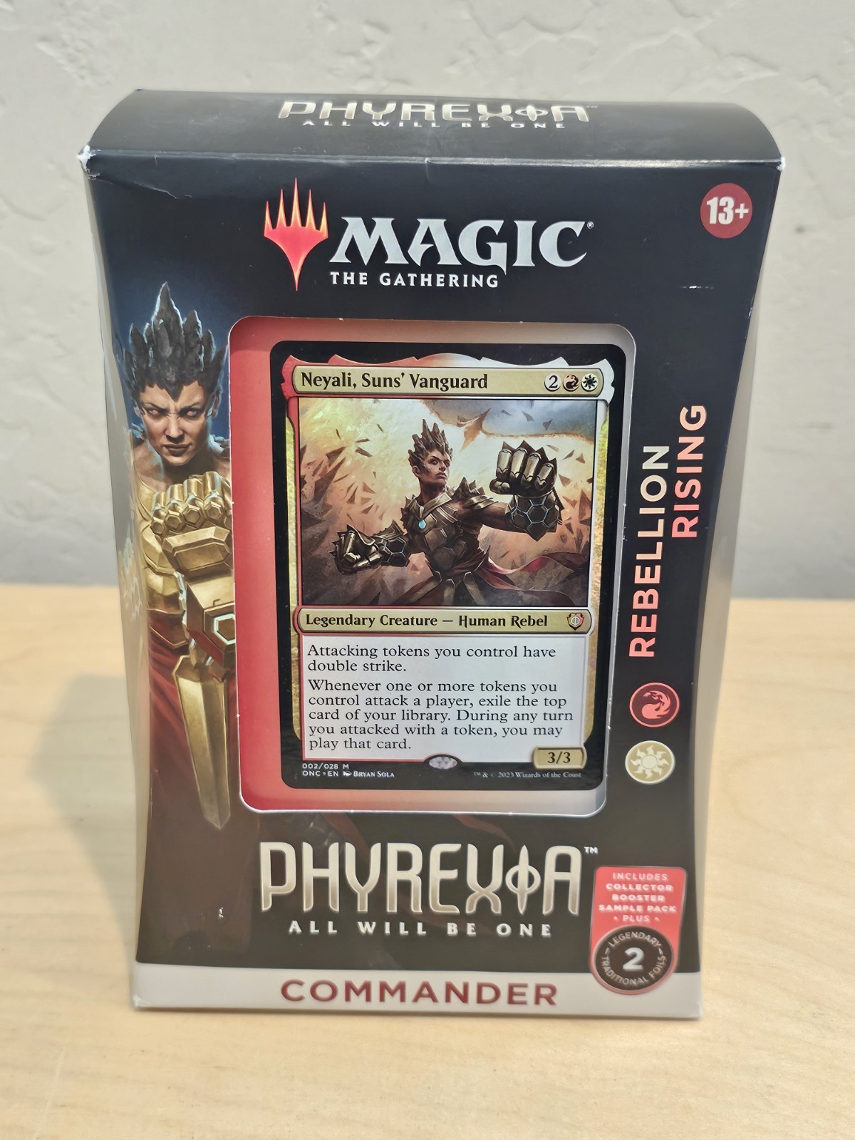 NEW - MTG Magic - Phyrexia All Will Be One Commander Deck - Rebellion Rising