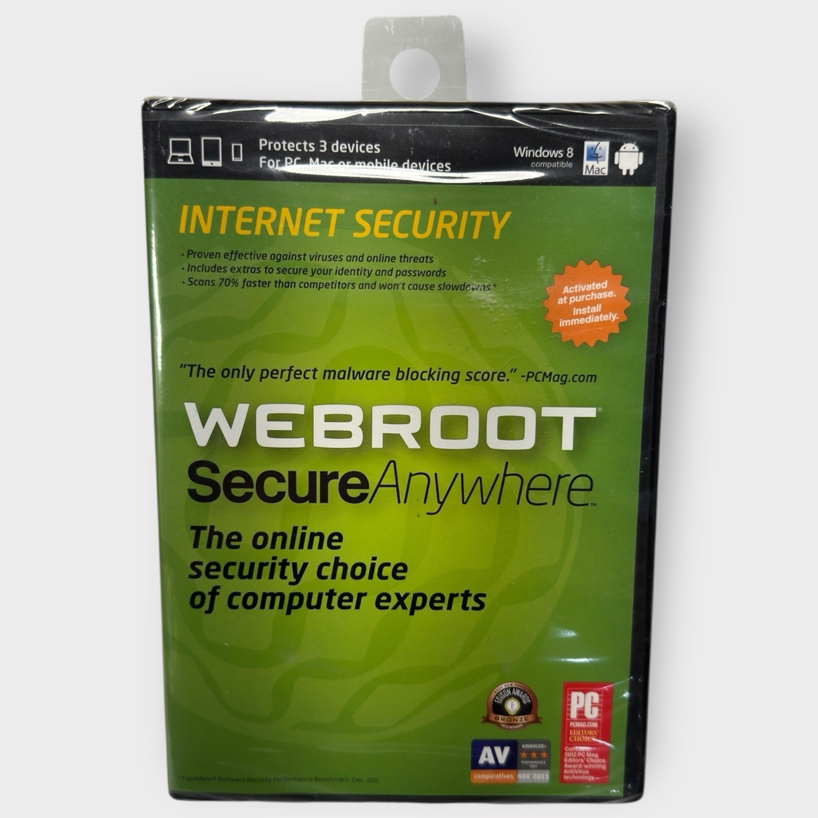 Webroot Secure Anywhere Internet Security Complete 2013 Sealed
