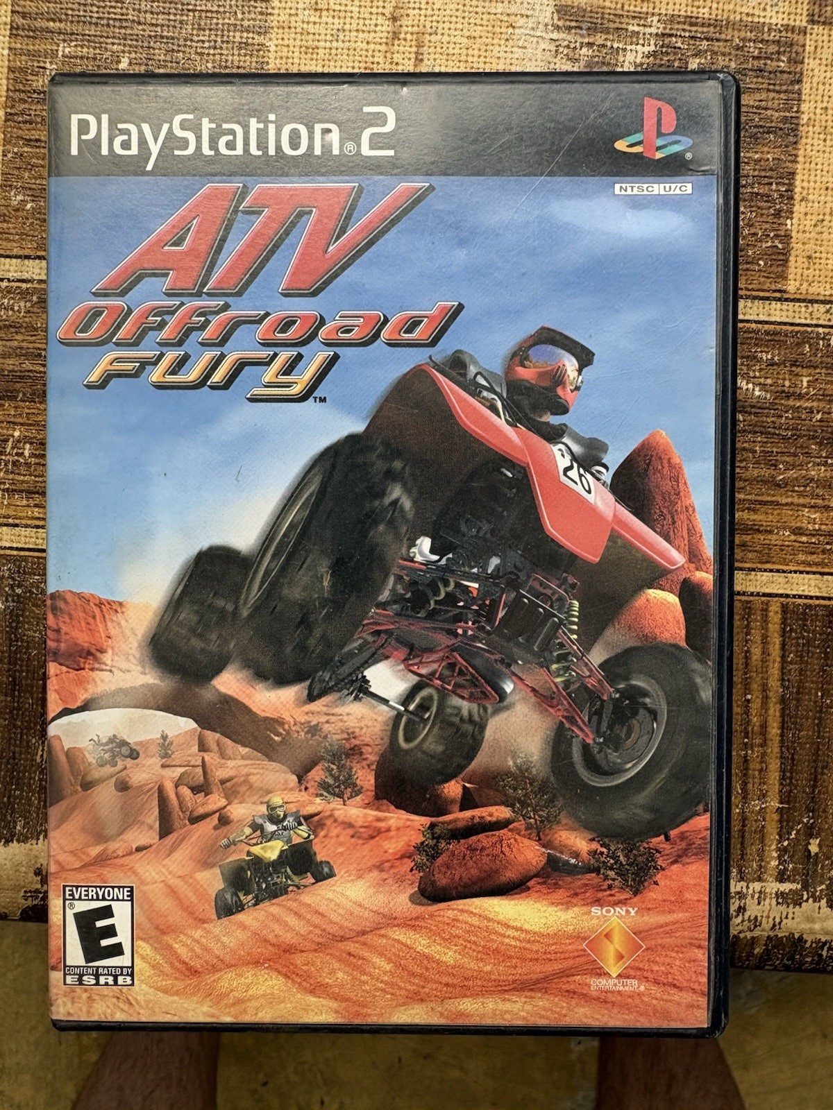 Sony PlayStation 2 ATV Offroad Fury Original DVD Keep Case & Game Box