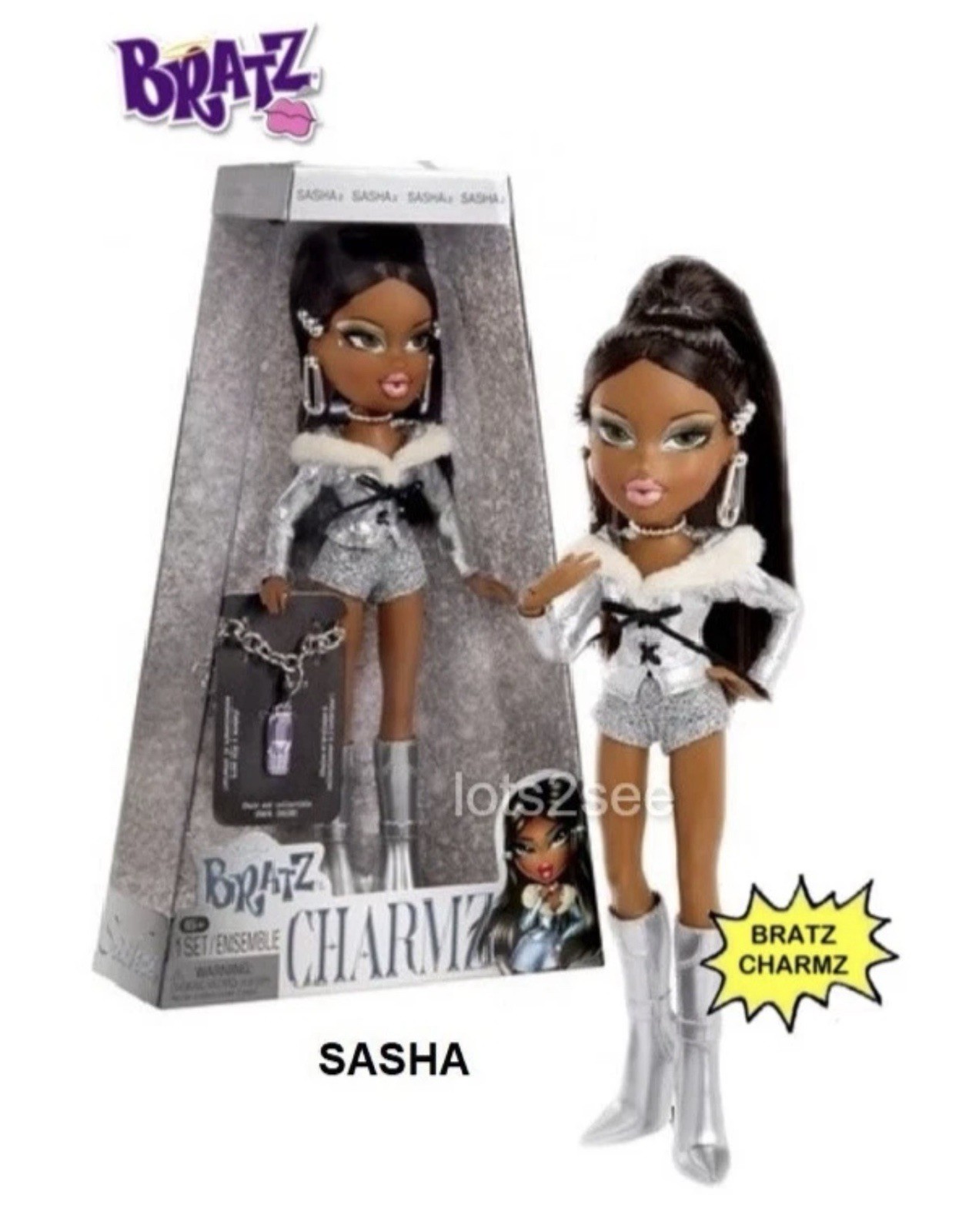 NEW Bratz CHARMZ Fashion Doll SASHA 