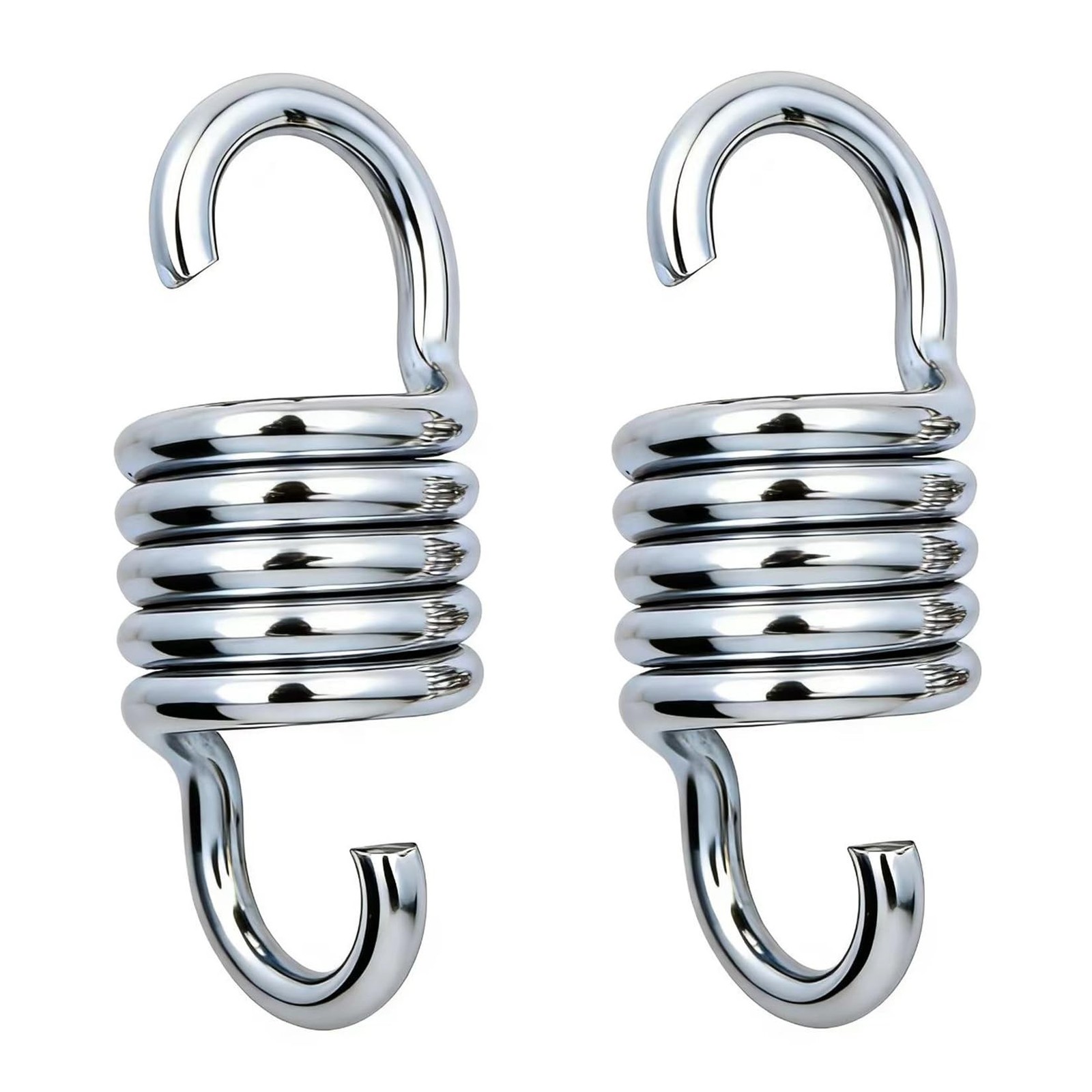 Markeny 2PCS Hammock Spring，Markeny Hardened Galvanized Steel Extension S
