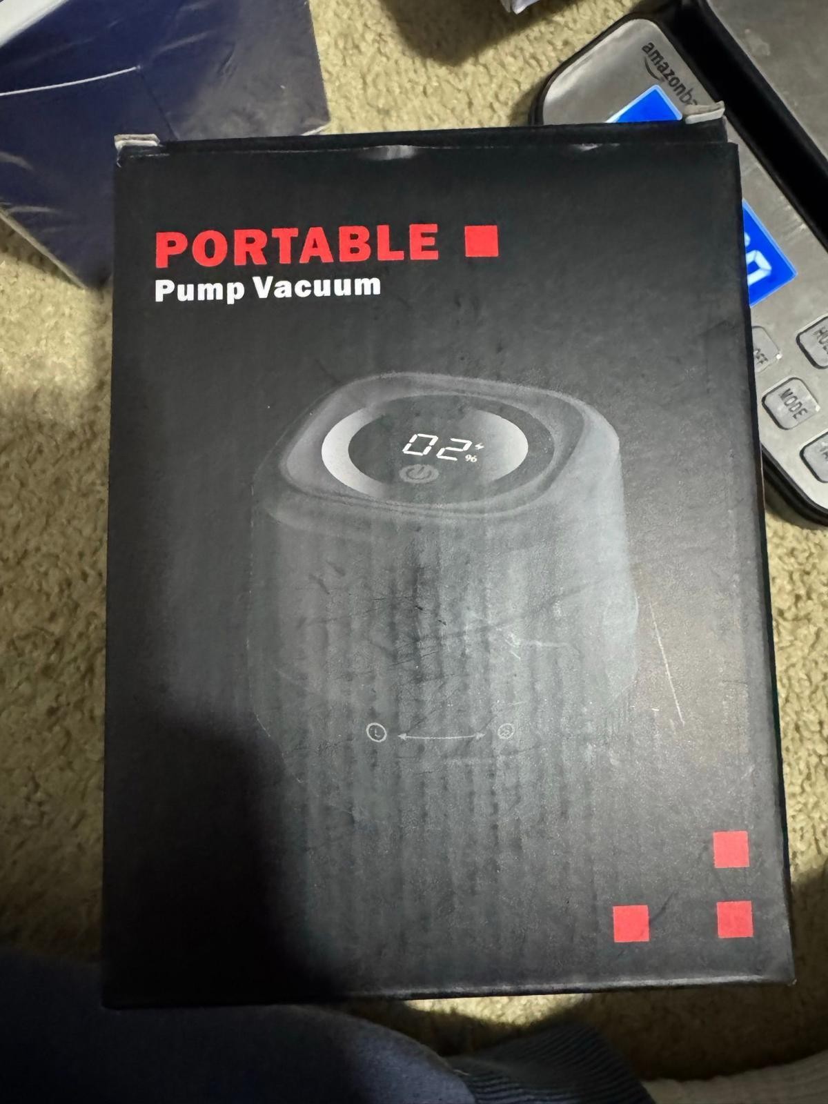 ectric Mason Jar Vacuum Sealer 3 In 1 Device Blue Portable Pump ZK-01