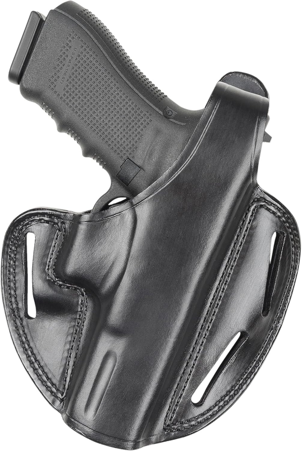 Model 7 Shadow II 3-Slot Pancake Holster Fits Taurus Judge 3-Inch Cylinder, Blac
