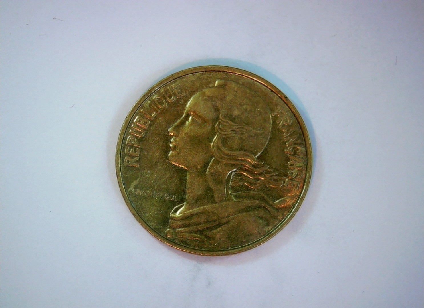 France 1962 10 Centimes French Fifth Republic 10 Centimes (Marianne) Coin