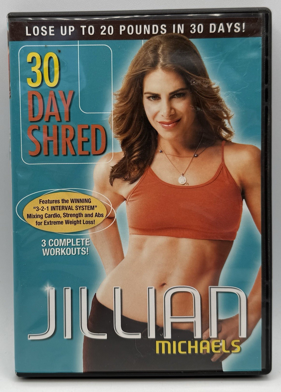 Jillian Michaels 30 Day Shred DVD Fullscreen 3 Complete Workouts Unrated 2007