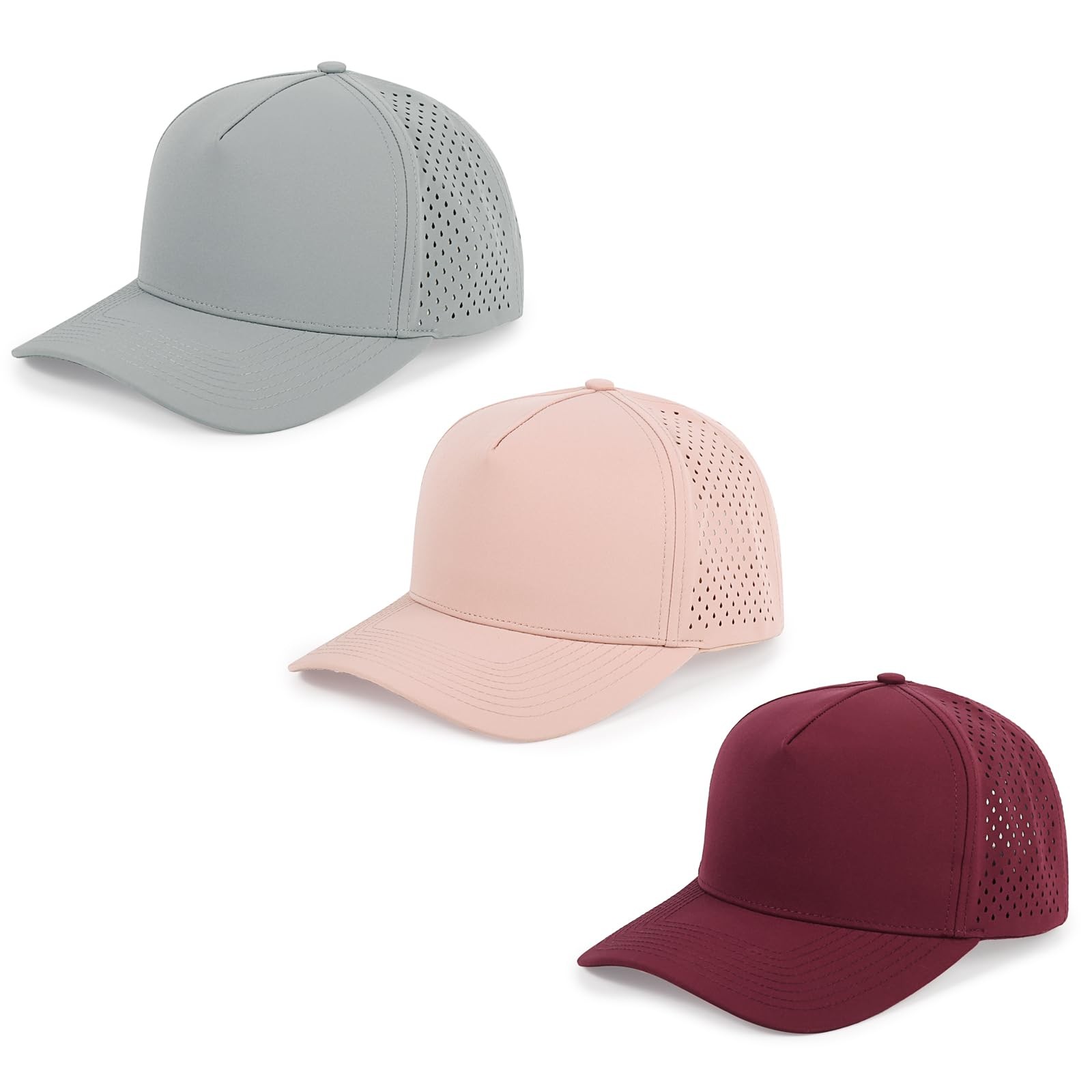 HH HOFNEN Quick Dry Baseball Cap Mesh Snapback Hat Sun and Rain Protection Golf