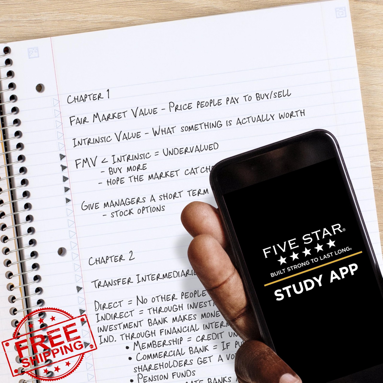 Five Star Spiral Notebook 4 Pack, 100 Sheets, College Ruled, 8.5x11", Purple/...