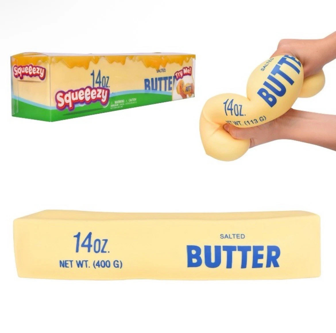 Sunny Days Squeezy Butter - Tiktok Viral Sensory Stress Relief Squeeze Toy