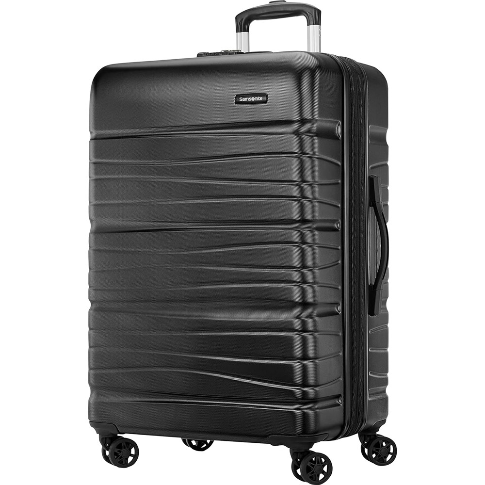 Samsonite Evolve SE Hardside 28" Large Expandable Spinner Luggage, Bass Black