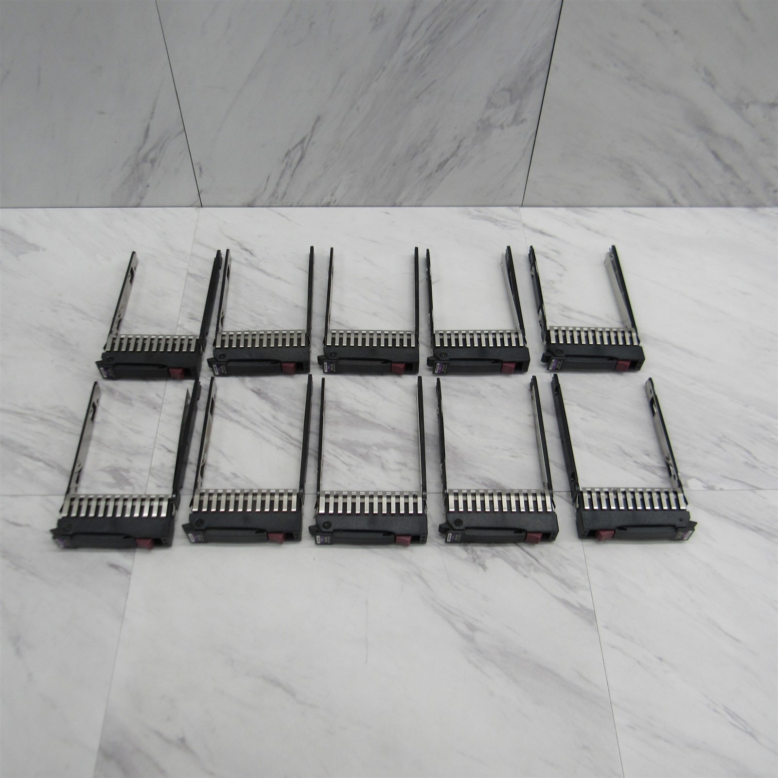 10 LOT- 2.5" Caddy Tray SAS SATA Proliant DL580 DL380 DL360 G5 G6 G7 500223-001