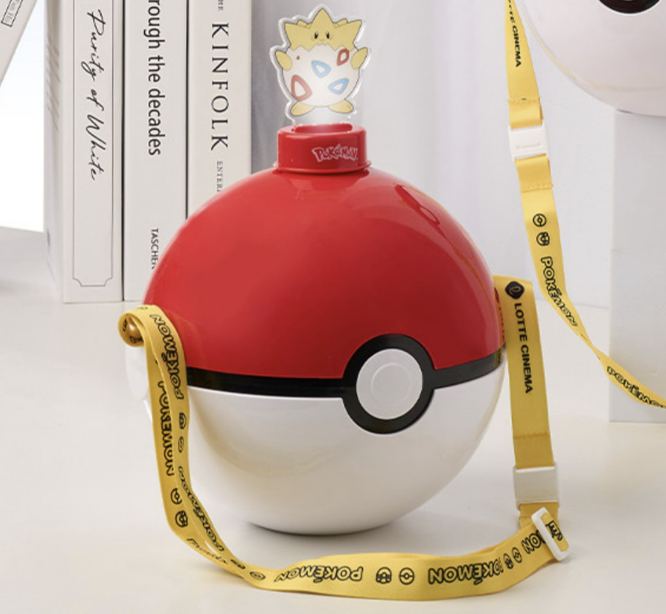 Pokemon Togepi Popcorn Bucket Case Pikachu Korean Limited NEW