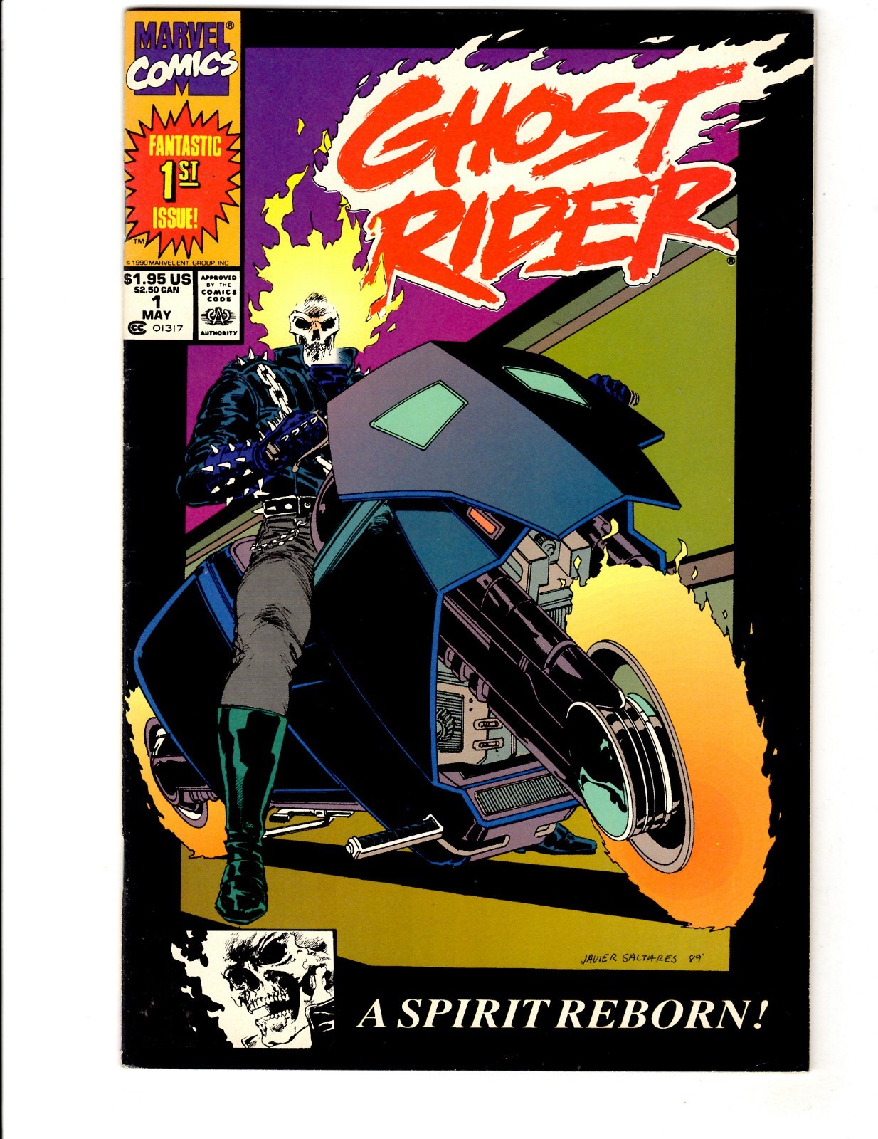 Ghost Rider #1 - Marvel - 1st Danny Ketch - 2nd Print