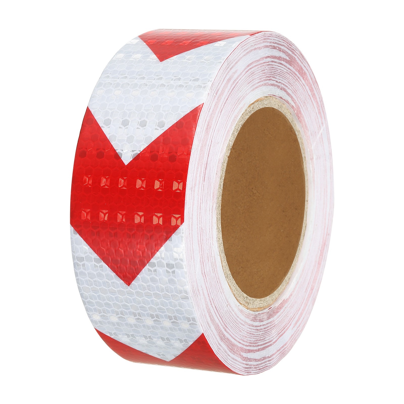 Reflective Tape, 2"x82 Ft Waterproof Reflective Tape, Arrow White Red