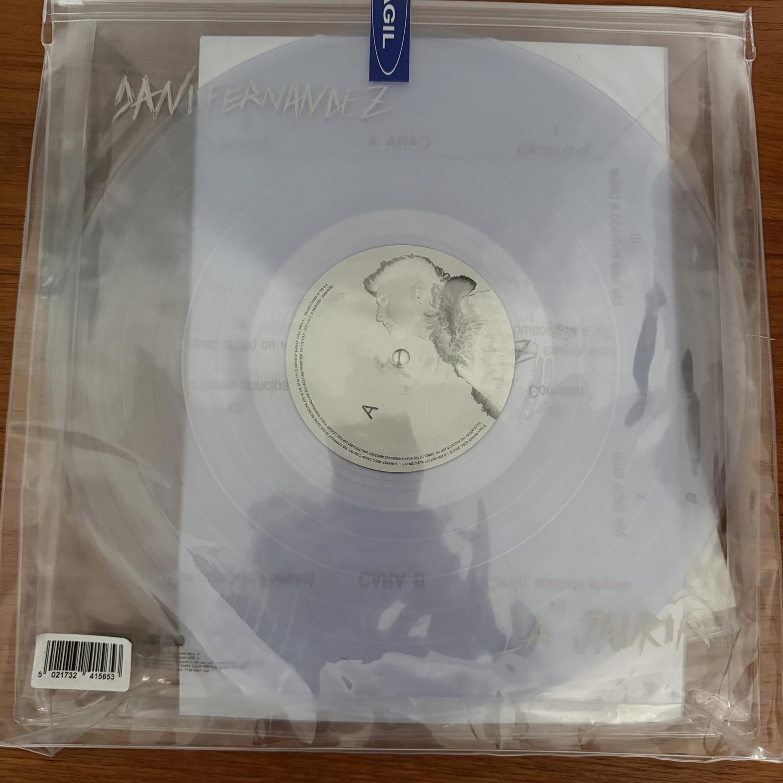 Dani Fernández – La Jauría Clear Vinyl LP Deluxe Edition + CD Bundle Sealed