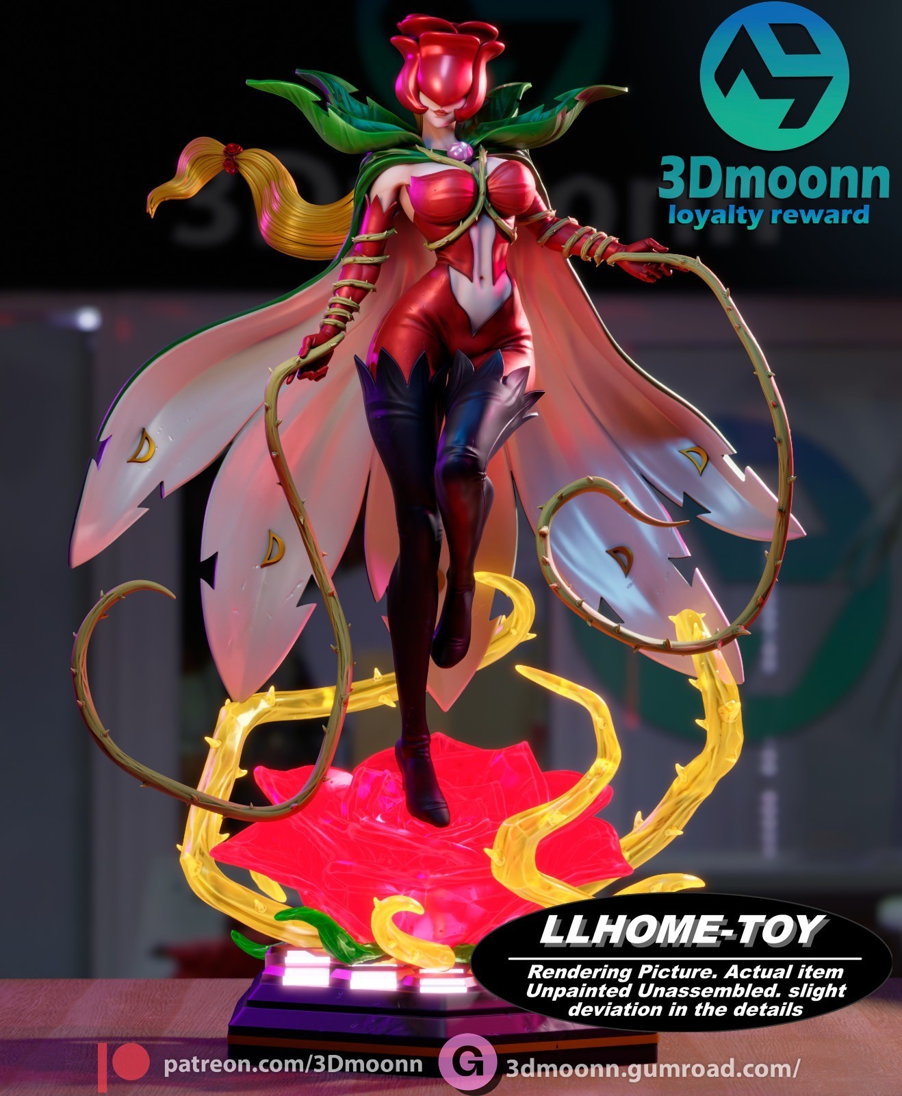 1:6 Scale Fairy GIRL 3D Print Model Unpainted Garage Kit Statue Figure