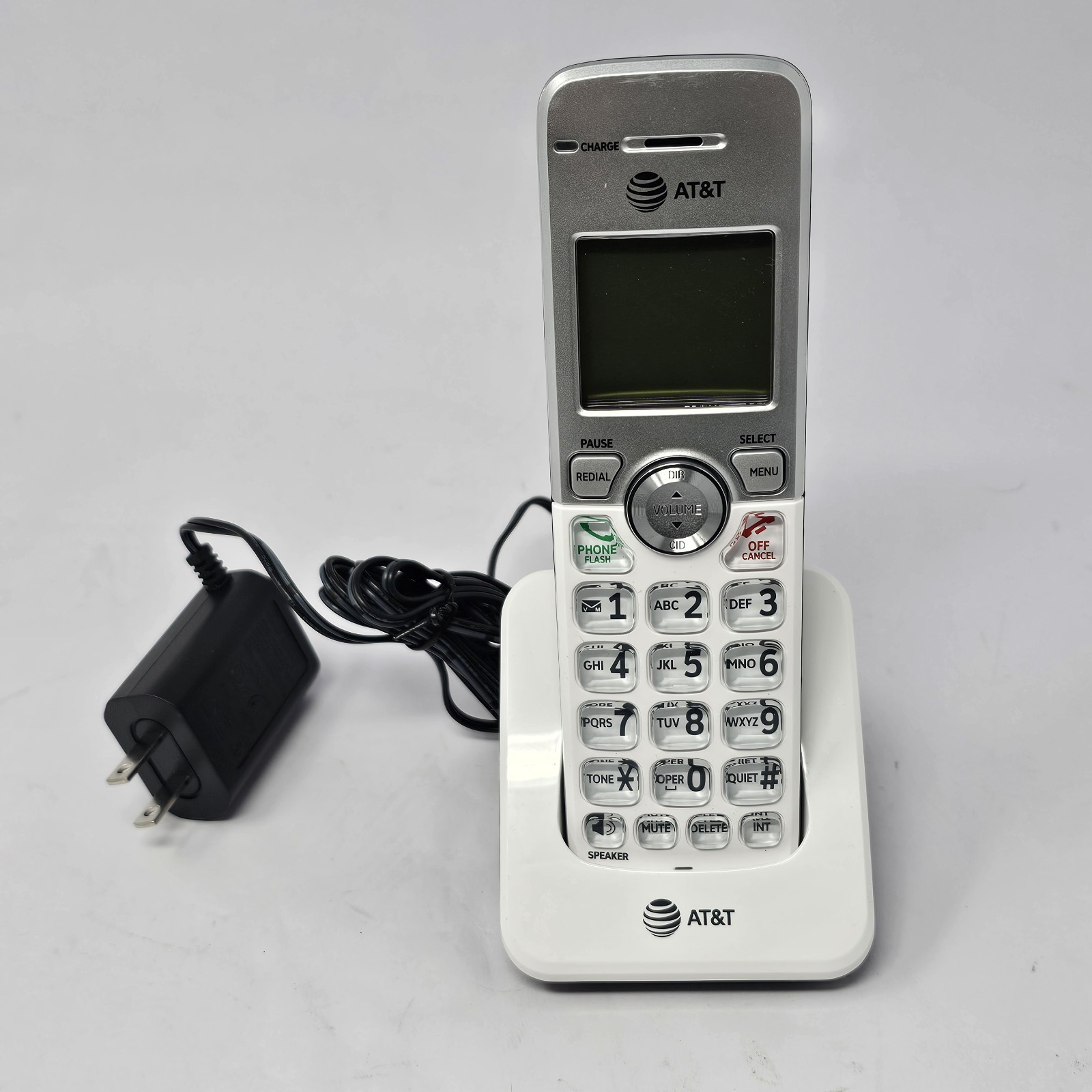 AT&T EL52429 Cordless Phone Extra Handset with Battery, Dock, Base & Cord   