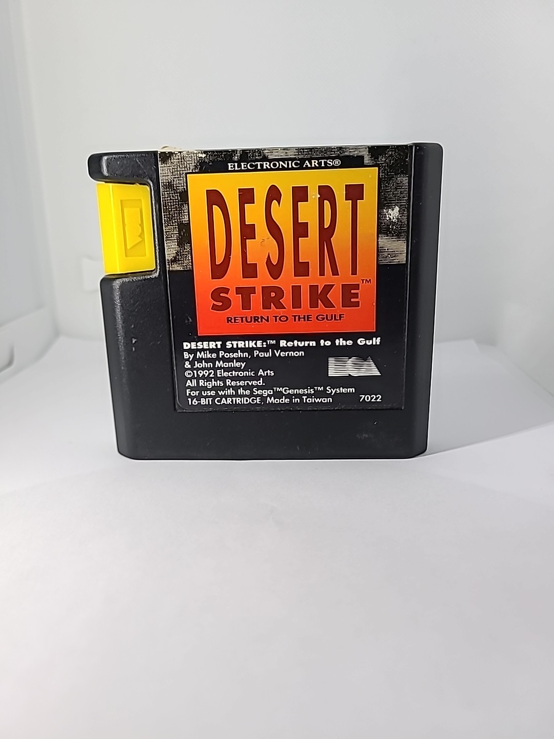 Desert Strike: Return to the Gulf Sega Genesis 1992 Authentic Cartridge Only