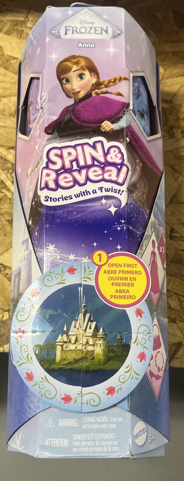 Mattel - Disney Frozen Spin & Reveal Anna [New Toy] Paper Doll